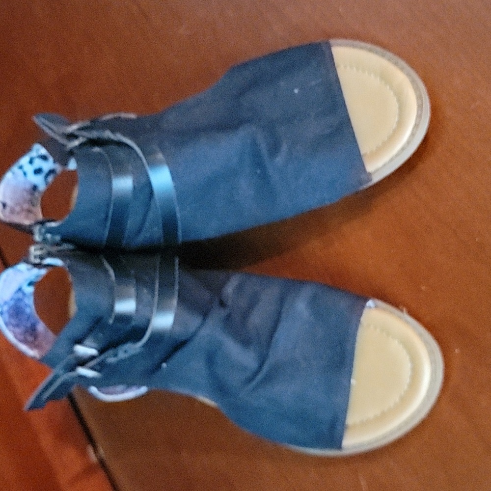 Blowfish Black Sandal